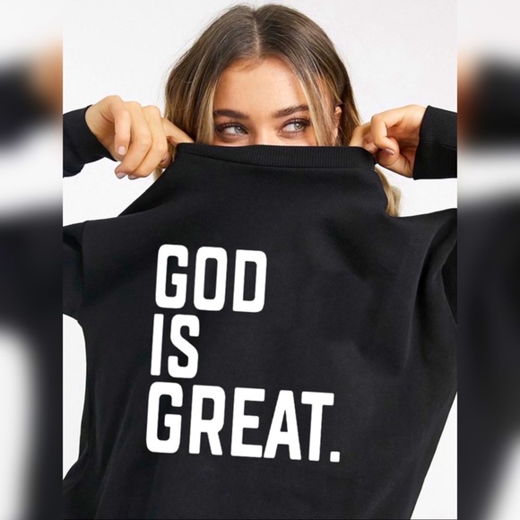 Sweaters - God is Great Baddie Sweater